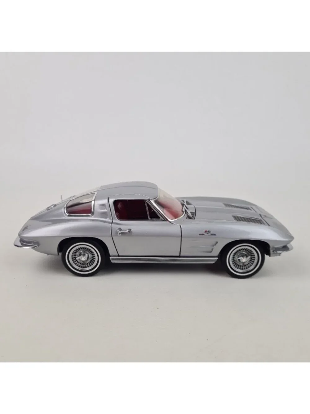 Franklin Mint Precision 1:24 Die Cast 1963 Chevrolet Corvette Blue B11XN55